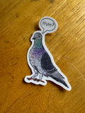 Silly Pidgeon Sticker