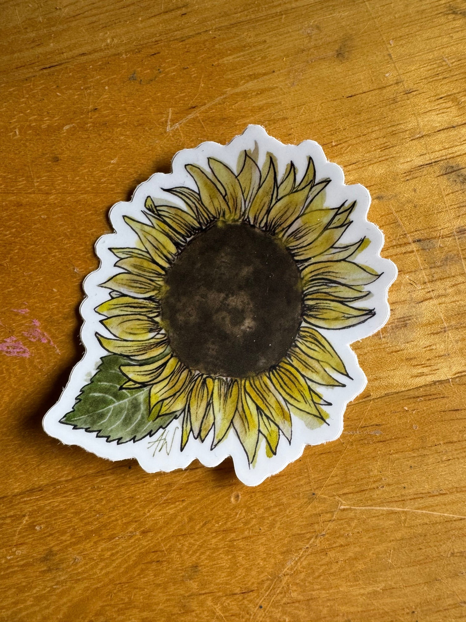 Sunflower Sticker