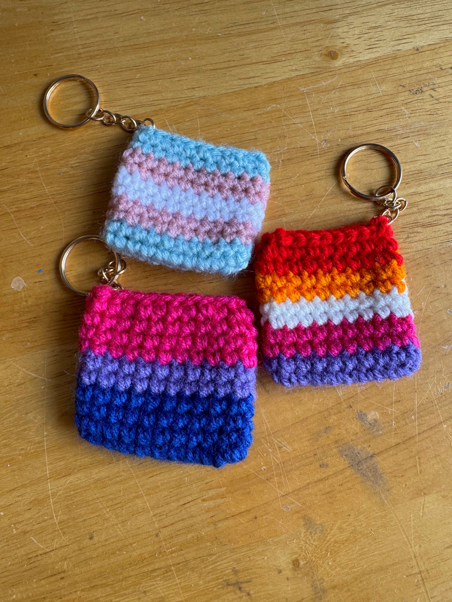 Pride Flag Keychains
