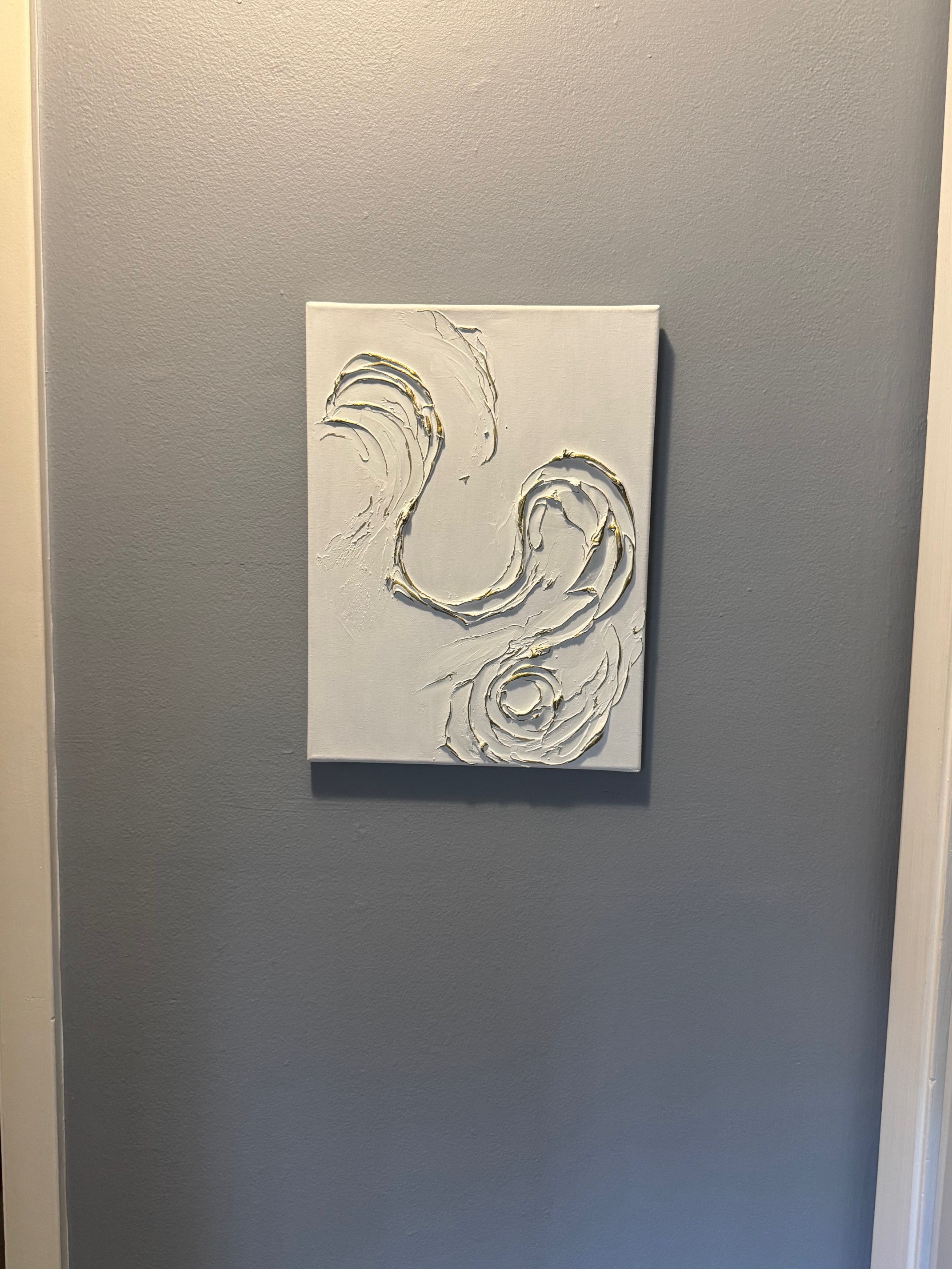 White Swirls