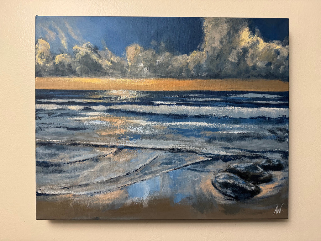 Calming Beach Scene